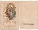 France PIOUS IMAGE - OUR MOTHER - OFFERED BY MAISON C.BERIOT - CHICOREE EXTRA 'A LA BELLE JARDINIERE' - LACE -