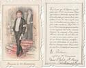 France Pious IMAGE - MEMORY OF 1ST COMMUNION - ST-RÉMY CHURCH - MAY 15, 1902 -