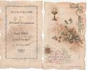 France Pious IMAGE - MEMORY OF 1ST COMMUNION - ÉLISE THIREL - ST-HILAIRE CHURCH - JUNE 10, 1900 -