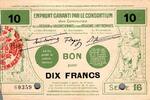 France 10 Francs County 59 - VALENCIENNES - EMPRUNT GARANTI - VOUCHER FOR 10 FRANCS - MAY 1916 - SERIES 16 -