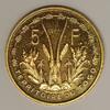 Togo 5 Francs FRENCH WEST AFRICA - TOGO - 5 FRANC 1956 - ESSAI -