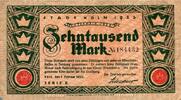 Allemagne 10.000 Mark GERMANY - KELLER 2380.10 - STADT KÖLN - RHEINLAND - 10.000 MARK - 01/02/1923 - SERIE B -
