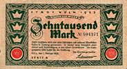 Allemagne 10.000 Mark GERMANY - KELLER 2380.10 - STADT KÖLN - RHEINLAND - 10.000 MARK - 01/02/1923 - SERIE B -