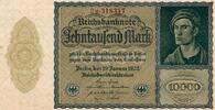 Allemagne 10.000 Mark GERMANY - PICK 72 - 10 000 MARK - 19/01/1922 -