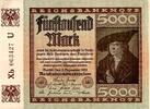Allemagne 5.000 Mark GERMANY - PICK 81 a - 5000 MARK - 02/12/1922 -