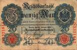 Allemagne 20 Mark GERMANY - PICK 46 - 20 MARK - 19/02/1914 -