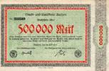 Allemagne 500.000 Mark GERMANY - KELLER 1 b - NOTGELD - AACHEN - 500,000 MARK - 07/20/1923 -