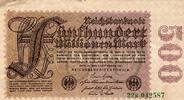 Allemagne 500.000.000 Mark GERMANY - PICK 110 b - 500.000.000 MARK - 01/09/1923 -