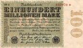 Allemagne 100 Millionen mark GERMANY - PICK 107 f - 100 MILLIONEN MARK - 22/08/1923 -