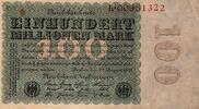 Allemagne 100 Millionen mark GERMANY - PICK 107 a - 100 MILLIONEN MARK - 22/08/1923 -