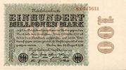Allemagne 100 Millionen mark GERMANY - PICK 107 c - 100 MILLIONEN MARK - 22/08/1923 -