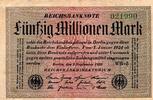 Allemagne 50.000.000 Mark GERMANY - PICK 109 b - 50 000 000 MARK - 01/09/1923 -