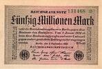 Allemagne 50.000.000 Mark GERMANY - PICK 109 b - 50 000 000 MARK - 01/09/1923 -