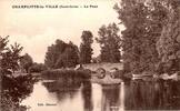 France  COUNTY 70600 - CHAMPLITTE-LA-VILLE - THE BRIDGE  2.60 £  +  6.50 £ shipping