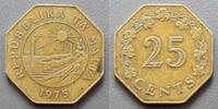 Malte 25 Cents MALTA - KM 29 - 25 Cents 1975 -