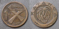Congo 1 Franc CONGO - DEMOCRATIC REPUBLIC - KATANGA - KM 1 - 1 FRANC 1961 -