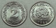 Tunisie 2 Millimes Tunisie - 2 Millimes 1960 -