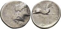 CELTIC WORLD Denarius Middle Danube, ERAVISCI. Imitating Roman Republican denarii, 1st century BC -