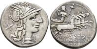 ROMAN REPUBLIC Denarius L. Trebanius, 135 BC. Rome mint. VF 95.36 £  +  16.04 £ shipping