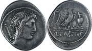  Denier 55 avant J.C. République romaine - Cassia - Denier - Rome ss+ 173.39 £  +  17.34 £ shipping