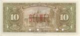 Turkey  10 Lira 1948 - Pdt L. Inonu - Specimen UNC