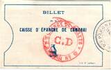France  1 Franc Cambrai Caisse d