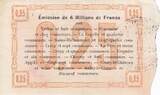 France 24/10/1915 25 Centimes Fourmies City - 1915 XF