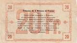 France  20 F Fourmies - 44896 - 24/10/1915 FF