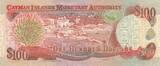 Cayman Islands  100 Dollars 1998 - Elizabeth II, harbor view - Serial C1 UNC