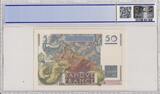 France  50 Francs Le Verrier - 1951 - PCGS AU 58