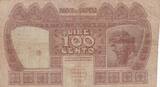 Italy  100 Lire Banco di Napoli - 1908 FF