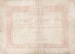 France  1000 Francs 18 Nivose An III - 7.1.1795 - Sign. Bertaut - F to VF