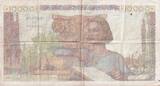 France 1953 10000 Francs - Génie Français - 21-12-1950 - Serial M.1097 - P.132 VF