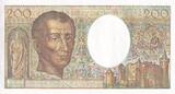 France  200 Francs - Montesquieu - 1985 - Serial R.027 - P.155 UNC