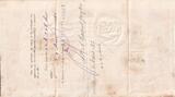 Martinique 1882 5000 Francs - French colonial note - Sign. Chazal - 18-10-1882 - Kol.N°46 VF+