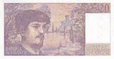 France  20 Francs - Debussy - 1987 - Serial A.019 - P.151 XF+