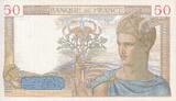 France 1937 50 Francs - Cérès - 11-02-1937 - Serial T.5675 - P.81 XF
