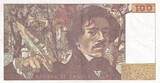 France  100 Francs - Delacroix - 1978 - Serial Z.4 - P.154 VF+