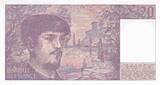 France  20 Francs - Debussy - 1987 - Serial J.020 - P.151 UNC