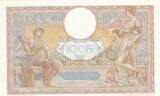 France 1937 100 Francs - Luc Olivier Merson - 02-12-1937 - Serial V.56039 AU