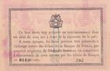 France 1 franc 1916 0.25 cents - Chamber of Commerce of Béthune - 17-04-1916 - Serial 505 XF+