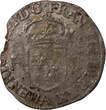 France  HENRY III - DOUZAIN WITH TWO H, 1st TYPE - 1576 A PARIS FF+