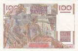 France 1952 100 Francs - Young Farmer - 07-02-1952 - Serial P.419 AU