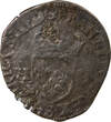 France  HENRY III - DOUZAIN WITH TWO H, 1st TYPE - 1576 B ROUEN FF