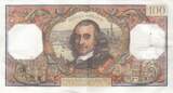 France 1971 100 Francs - Corneille - 01-07-1971 - Serial D.573 VF