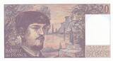 France  20 Francs - Debussy - 1980 - Serial W.002 UNC