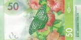 Hong Kong  50 Dollars, Head of Lion - HSBC - Butterfly - 2020 - UNC