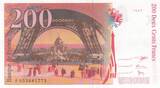 France  200 Francs - Gustave Eiffel - Tour Eiffel - 1996 - Serial F.053 UNC