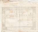 France  100 Francs - 18 Nivose An III - (07.01.1795) - Sign. Pierre - Serial 3122 VF