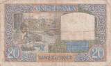 France 1941 20 Francs Science et Travail - 04-12-1941 - Série M.6616 FF